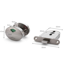 Zinc Alloy Durable Public Toilet Door Accessory Indicator Lock